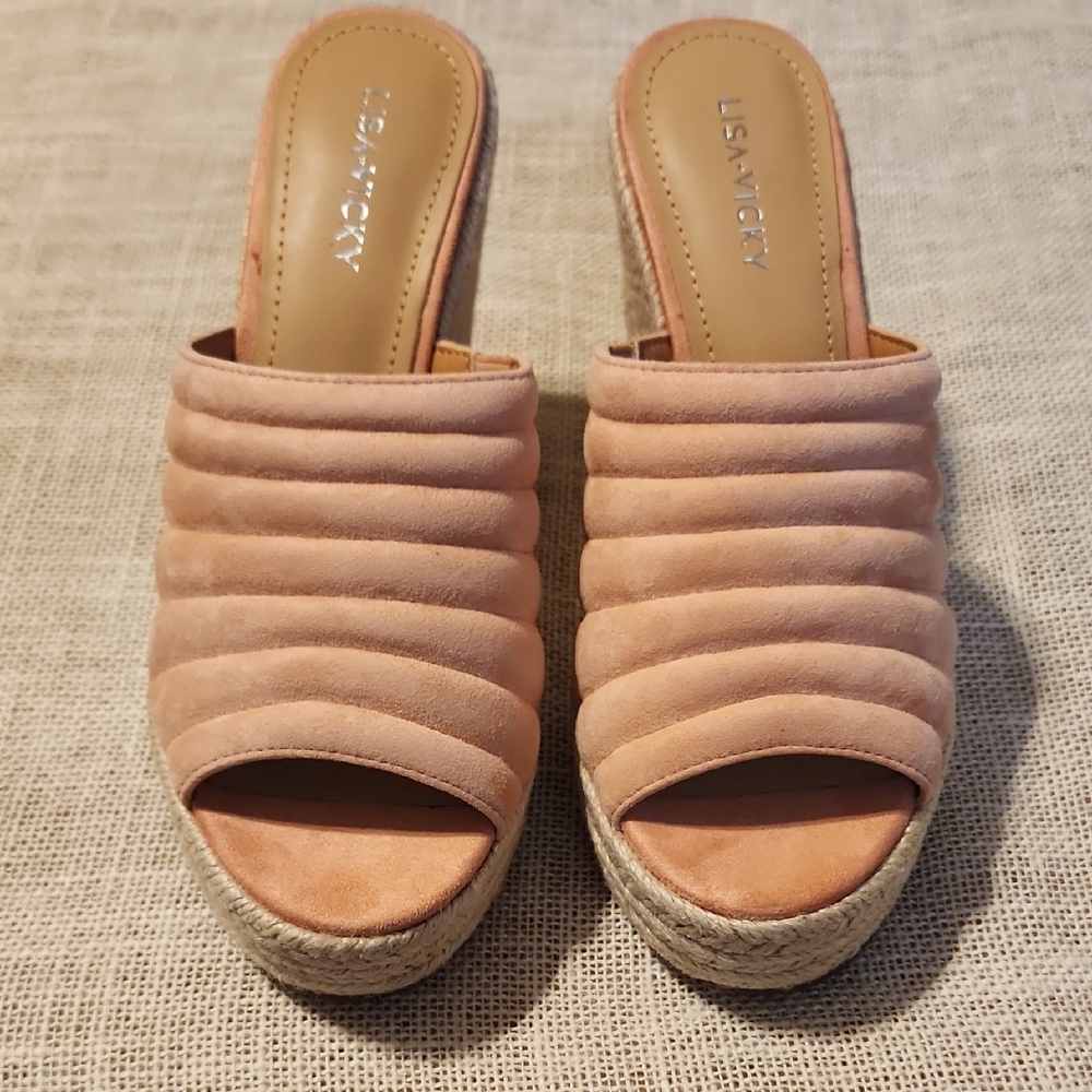 Lisa⭐️Vicky GoGo-V Canyon Sun kids Sue Platform Wedges